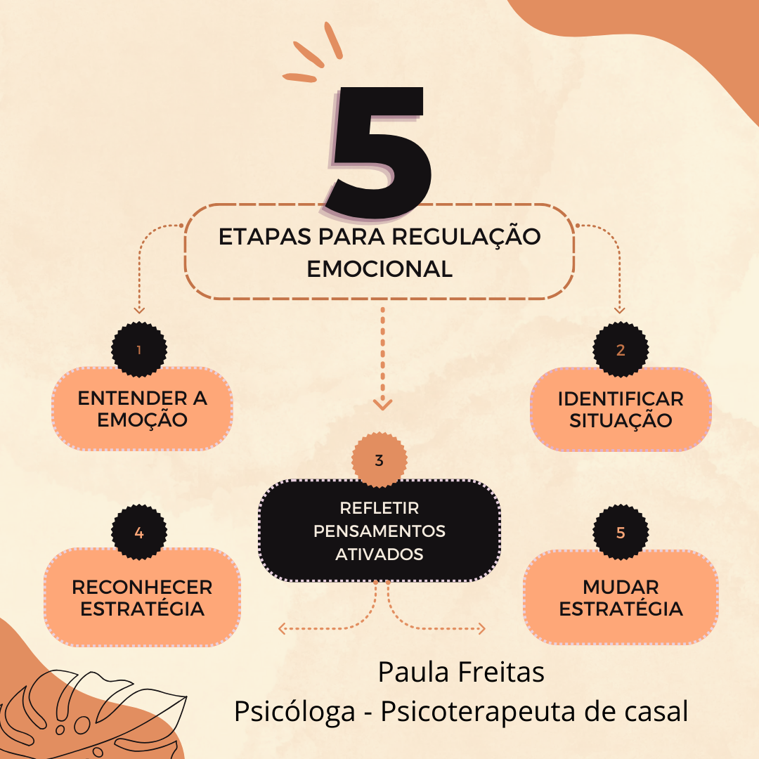 Etapas para regulação emocional – Paula Freitas Psicóloga CRP 06/50889